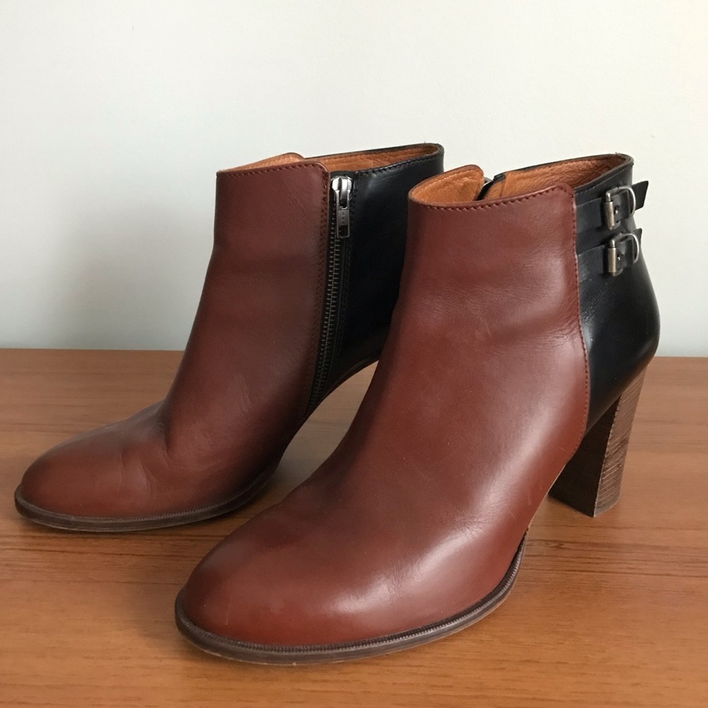 Madewell Two-Tone Booties
